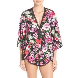 Betsey Johnson Floral Romper
